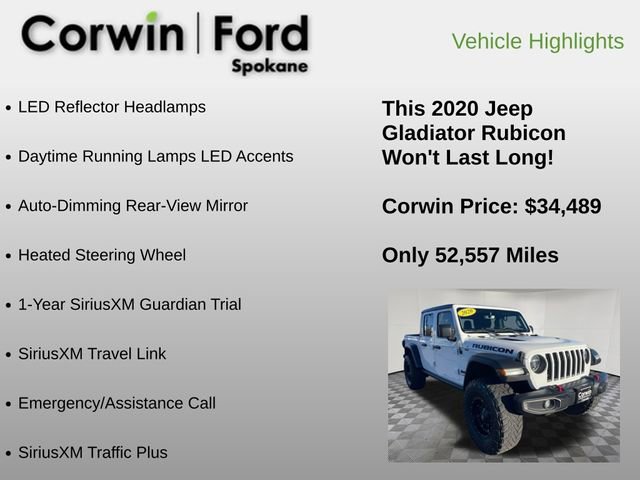 Used 2020 Jeep Gladiator Rubicon image 30