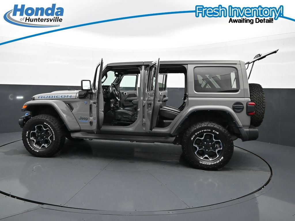 Used 2022 Jeep Wrangler Unlimited Rubicon 4xe w/ Steel Bumper Group AWD/4WD image 44