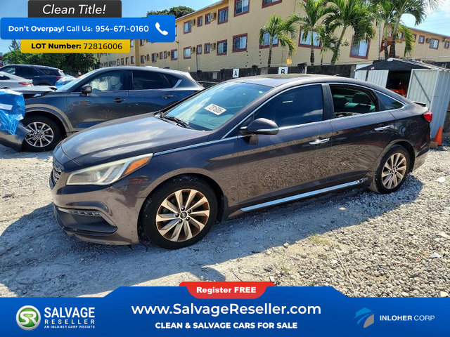 Used 2016 Hyundai Sonata Sport w/ Option Group 1V FWD image 1