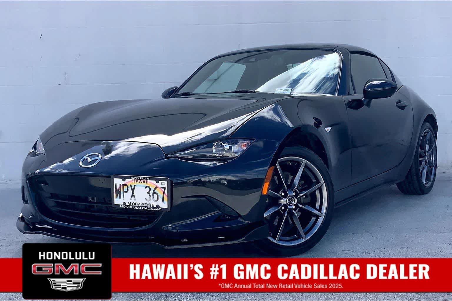 Used 2019 MAZDA MX-5 Miata RF Grand Touring w/ GT-S Package RWD image 1