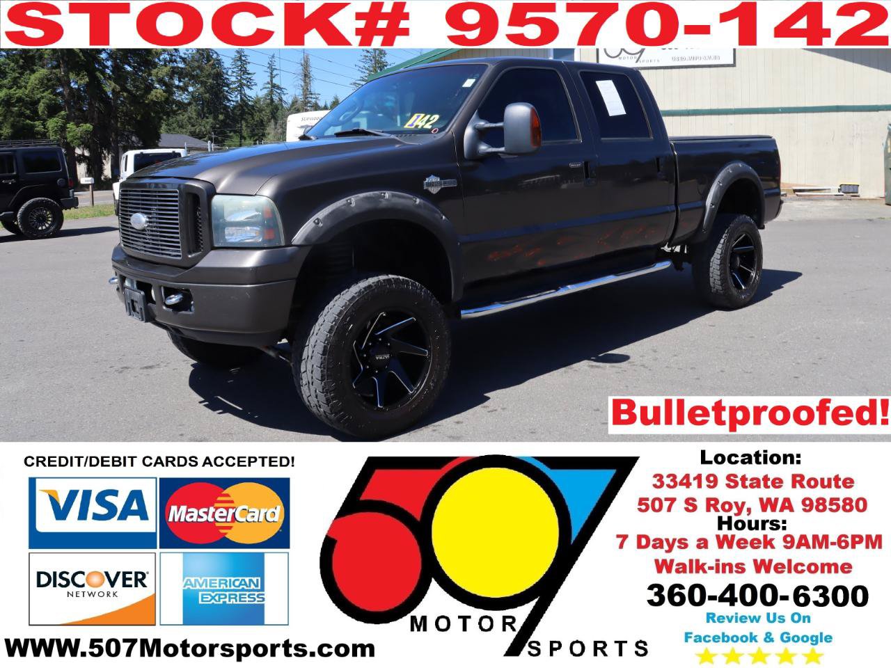 Used 2007 Ford F350 Harley-Davidson AWD/4WD image 3