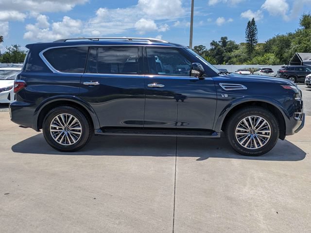 Used 2021 Nissan Armada SL w/ Captain's Chairs Package RWD image 4