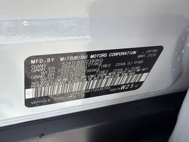 New 2026 Mitsubishi Outlander SE FWD image 26