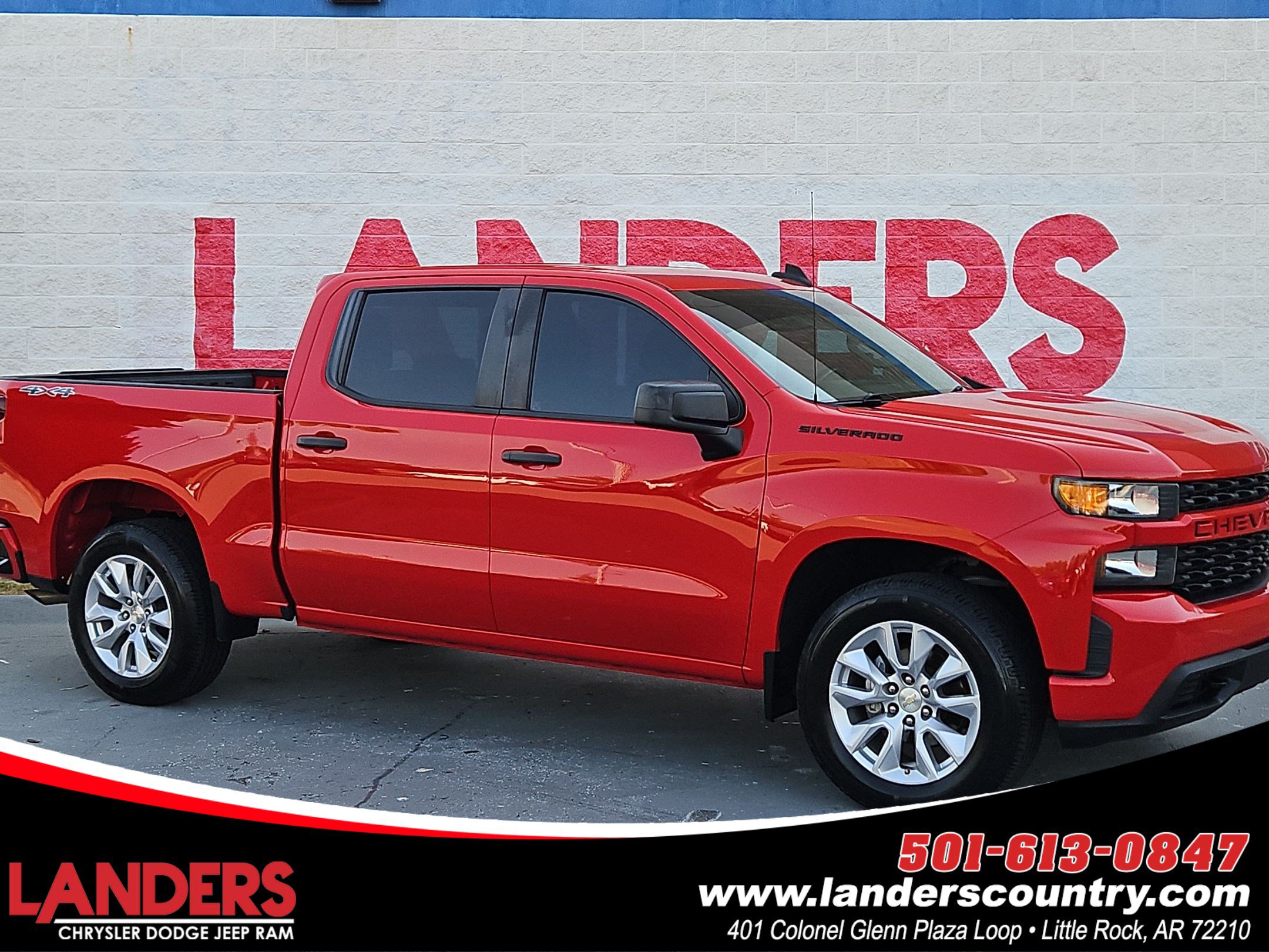 Used 2021 Chevrolet Silverado 1500 Custom w/ LPO, Dark Essentials Package