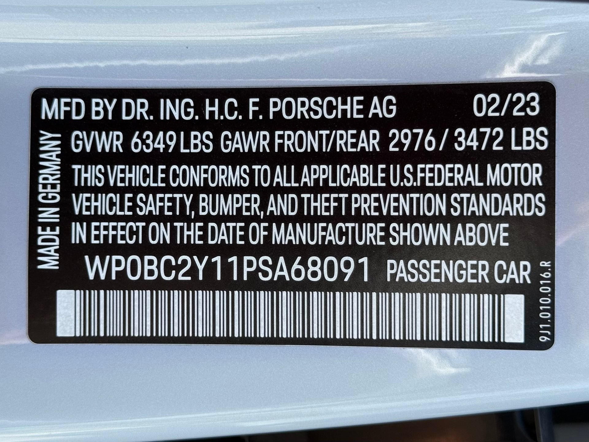 Certified 2023 Porsche Taycan Turbo AWD/4WD image 38