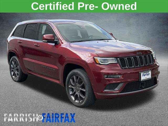 Certified 2020 Jeep Grand Cherokee High Altitude
