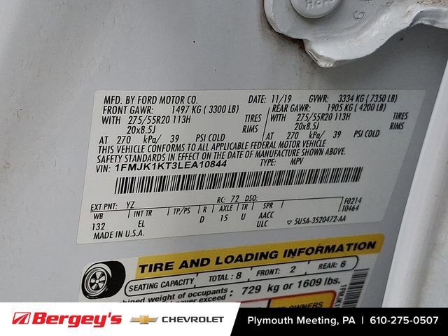 Used 2020 Ford Expedition Max Limited image 30