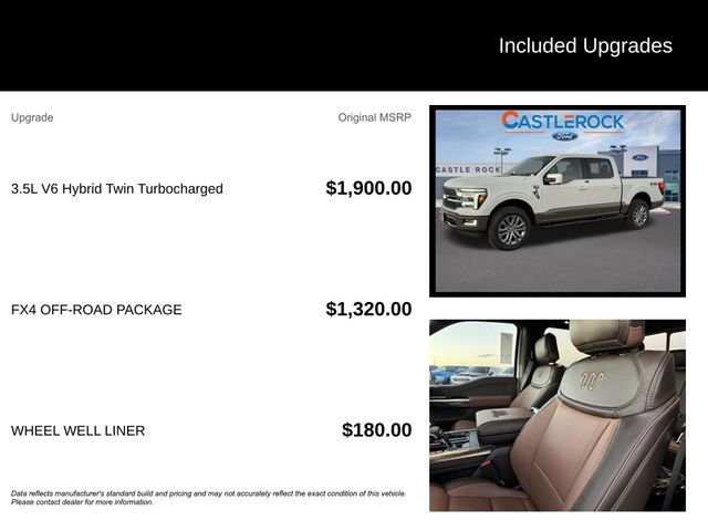 New 2025 Ford F150 King Ranch w/ FX4 Off-Road Package image 5