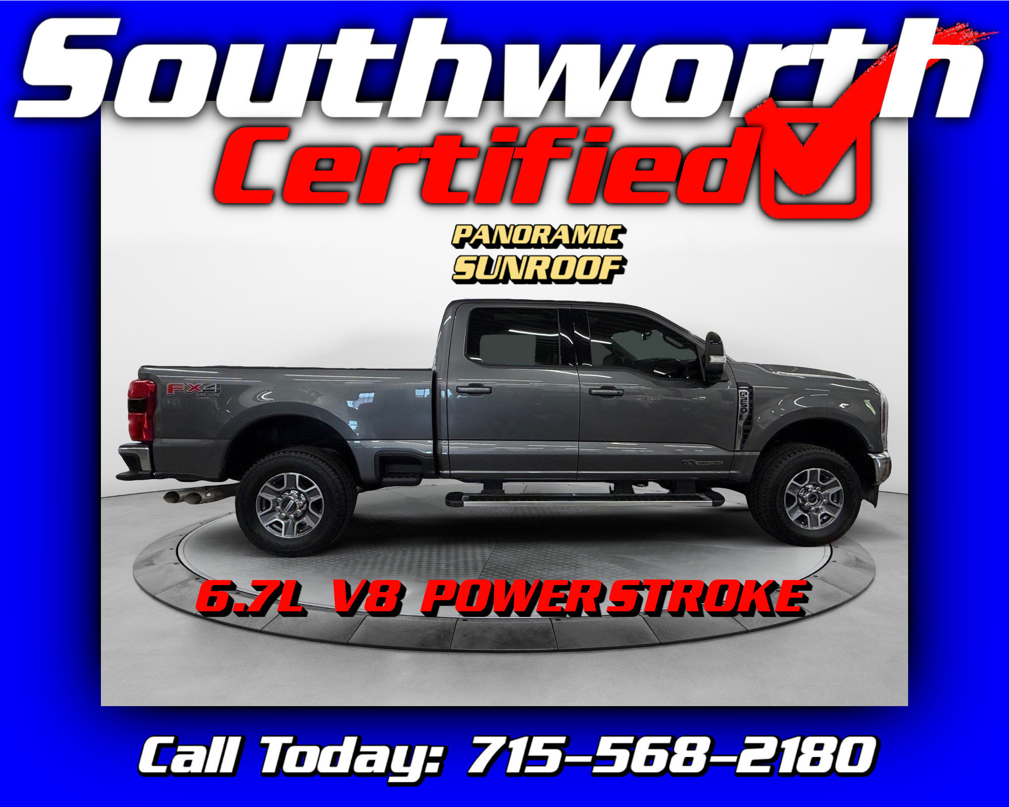 Used 2024 Ford F250 Lariat w/ FX4 Off-Road Package AWD/4WD image 39