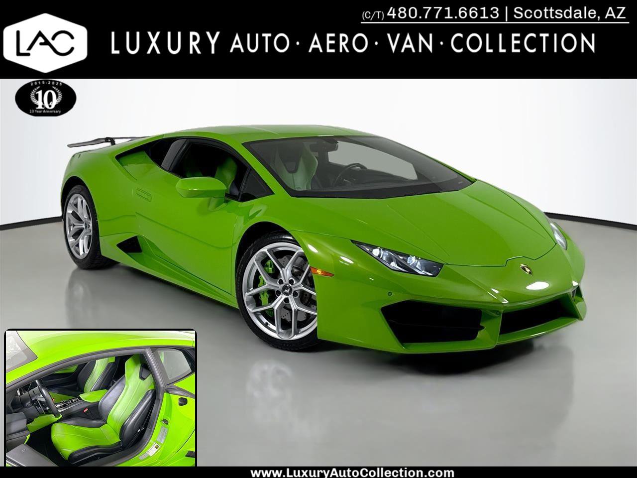 Used 2018 Lamborghini Huracan LP 580-2 image 1