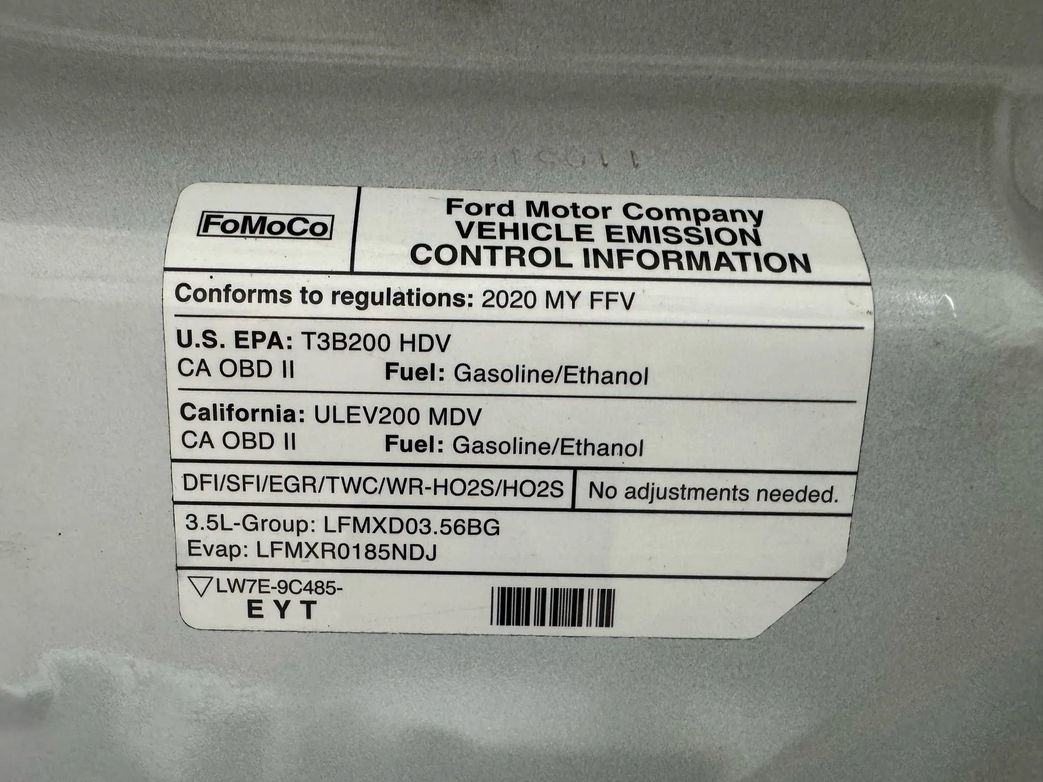 Used 2020 Ford Transit 250 Low Roof w/ Load Area Protection Package image 54