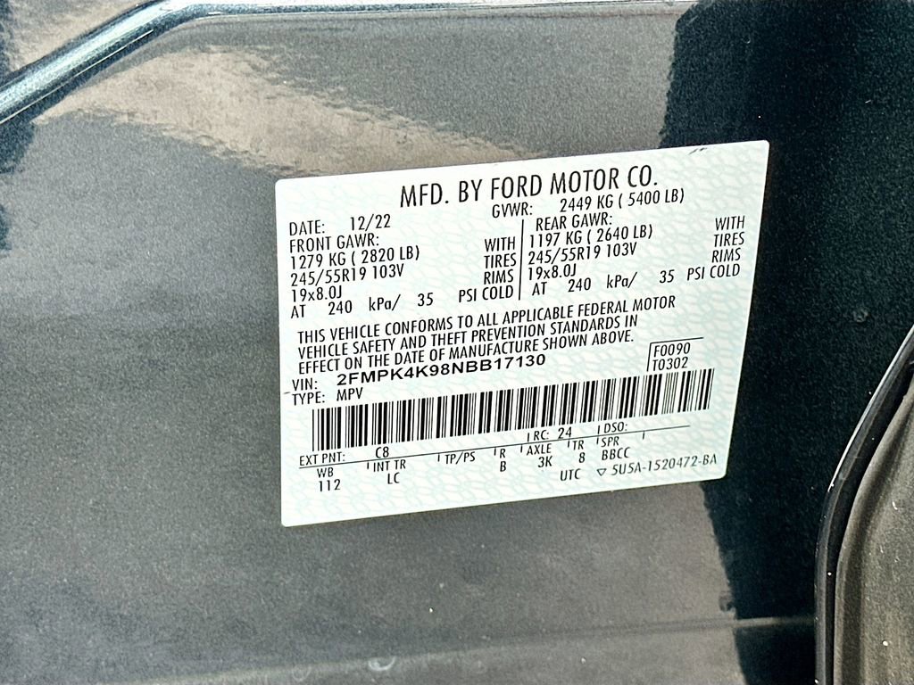 Used 2022 Ford Edge Titanium image 31