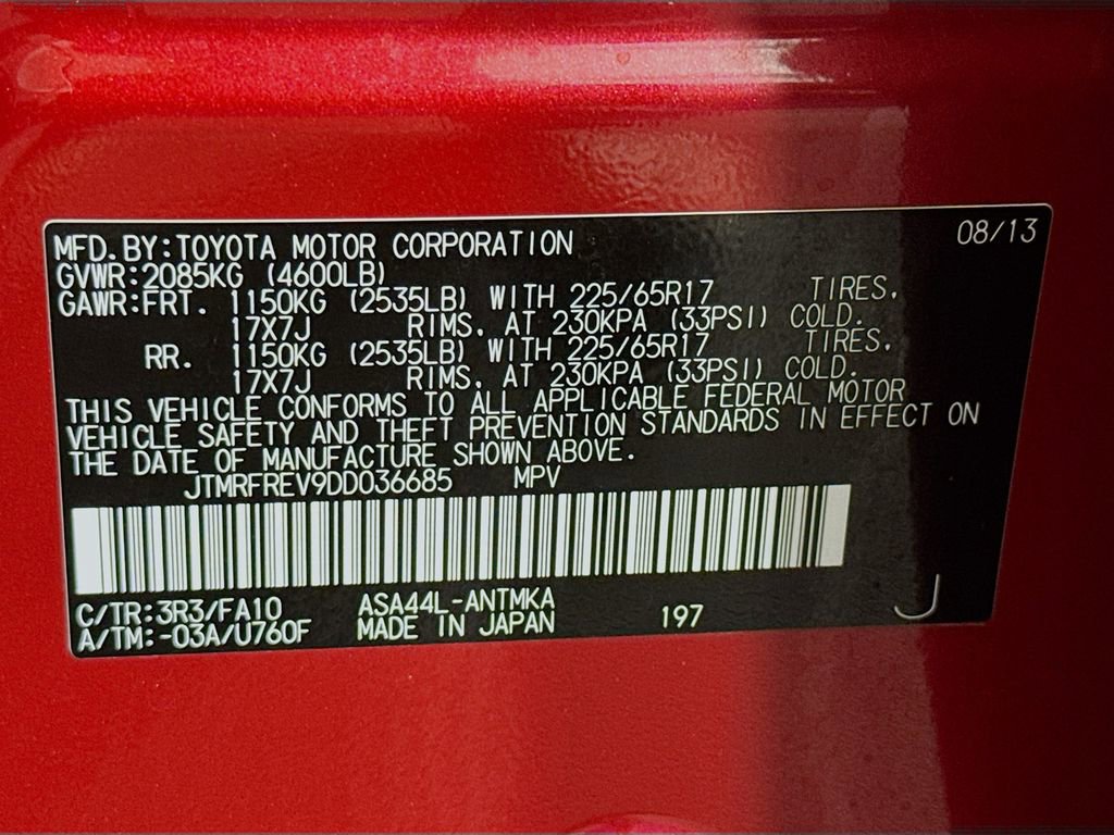 Used 2013 Toyota RAV4 XLE image 27