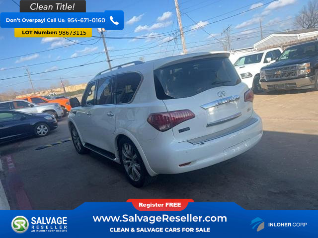 Used 2012 INFINITI QX56 2WD w/ Deluxe Touring Pkg image 4