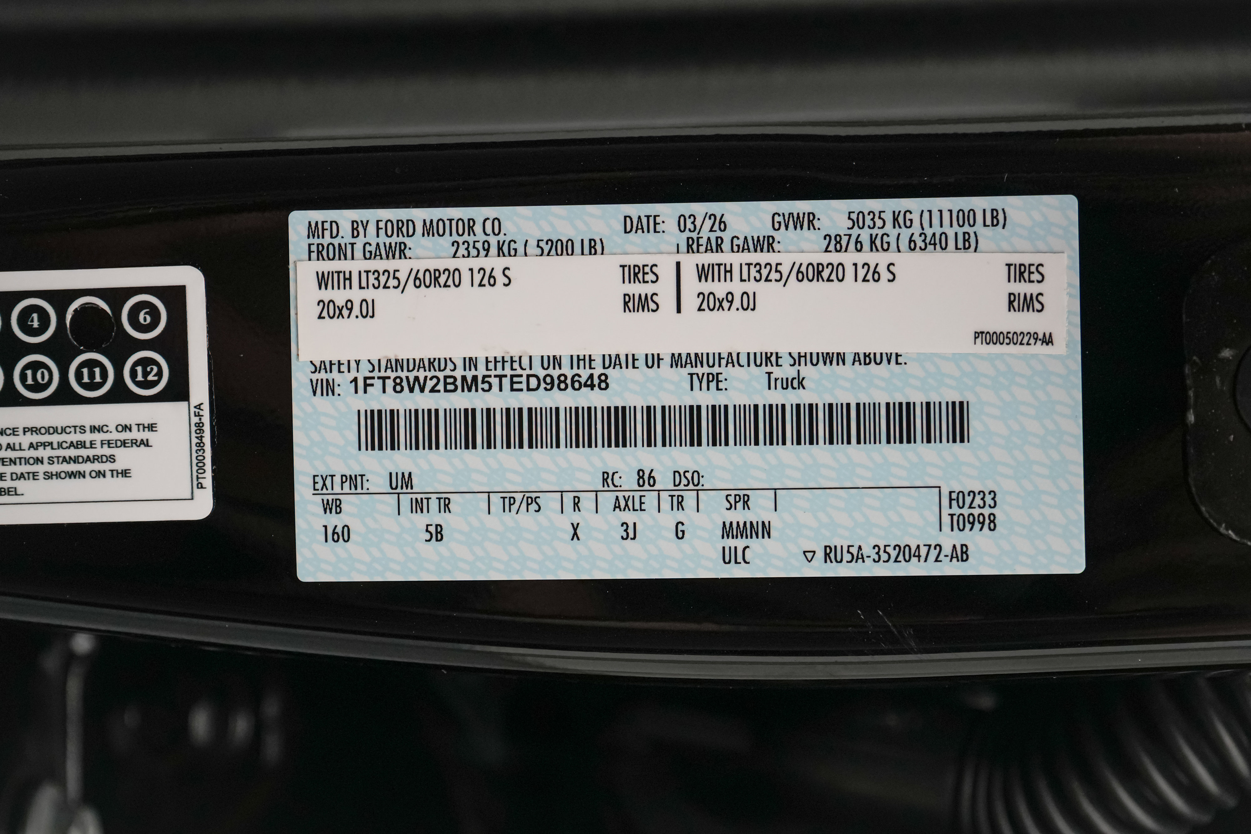 New 2026 Ford F250 Lariat w/ Black Appearance Package AWD/4WD image 46