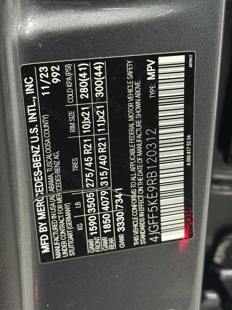 Certified 2024 Mercedes-Benz GLS 450 4MATIC image 38