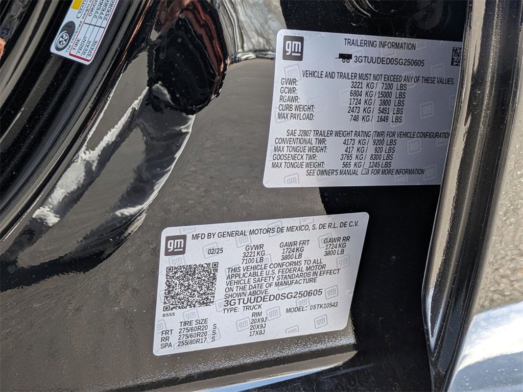 New 2025 GMC Sierra 1500 SLT w/ SLT Premium Package image 24