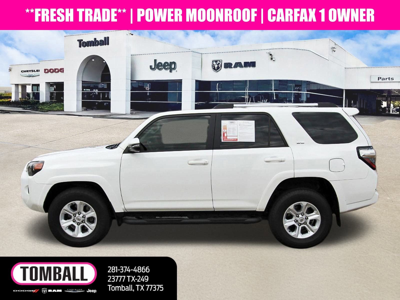 Used 2022 Toyota 4Runner SR5 Premium w/ Moonroof Package image 4