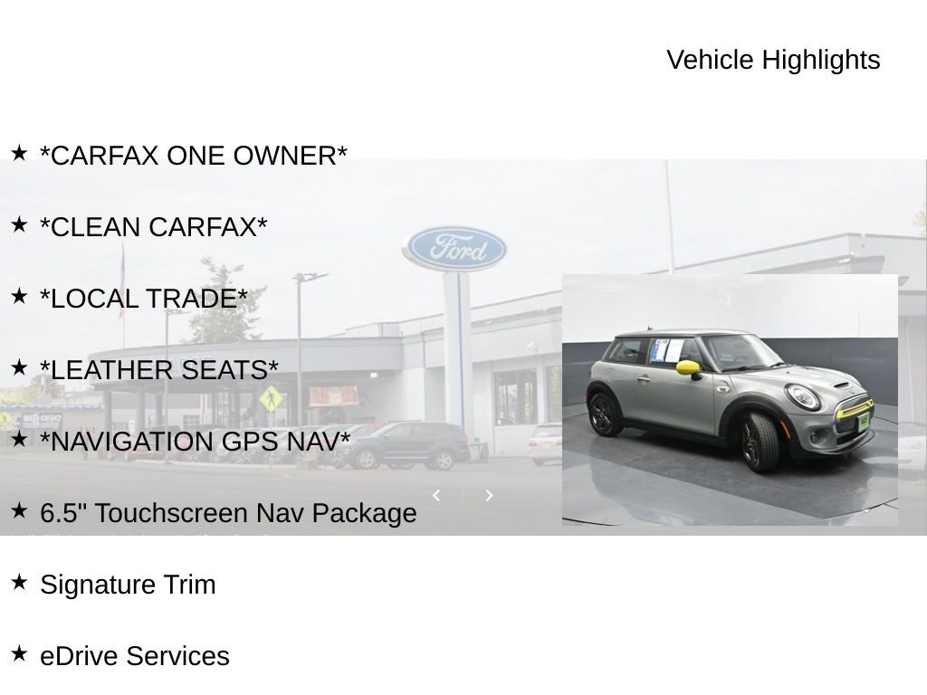 Used 2020 MINI Cooper SE w/ 6.5" Touchscreen Package image 19