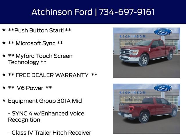 Used 2022 Ford F150 XLT w/ Equipment Group 301A Mid image 8