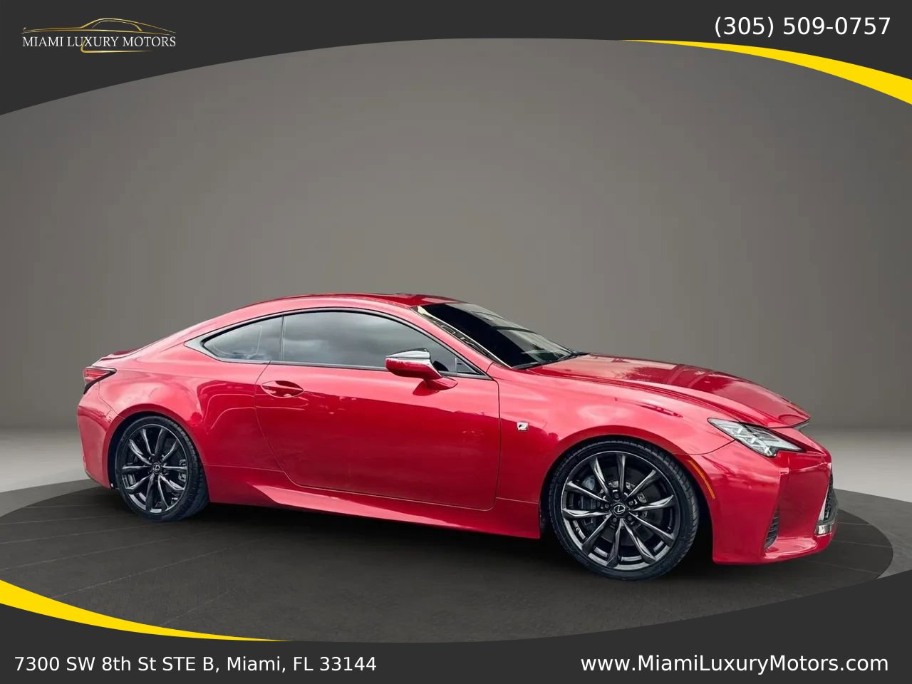 Used 2022 Lexus RC 350 F Sport RWD image 1