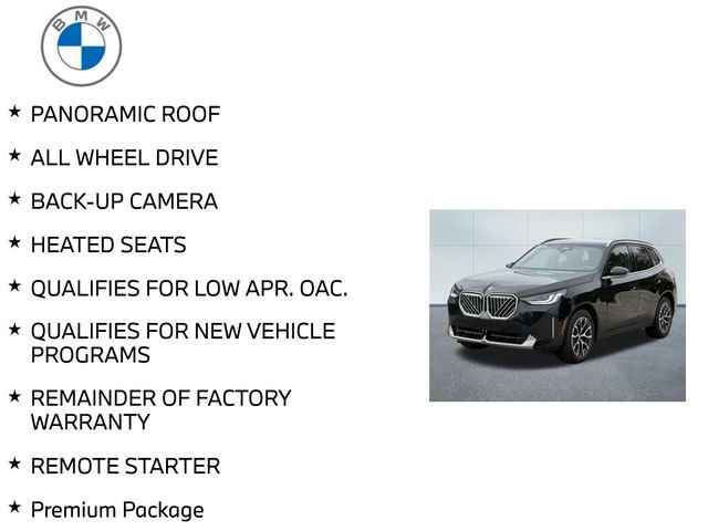 Used 2026 BMW X3 xDrive30 w/ Premium Package AWD/4WD image 8