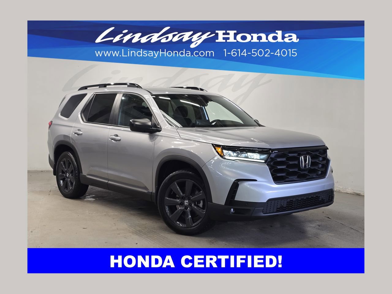 Certified 2025 Honda Pilot Sport