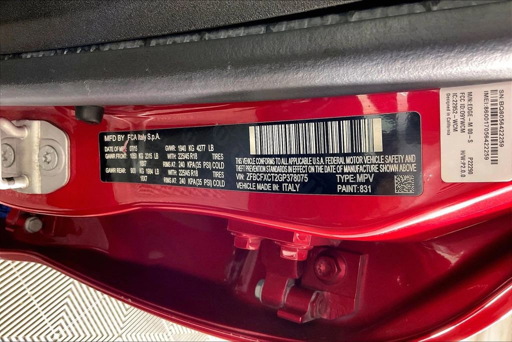 Used 2016 FIAT 500X Trekking image 42