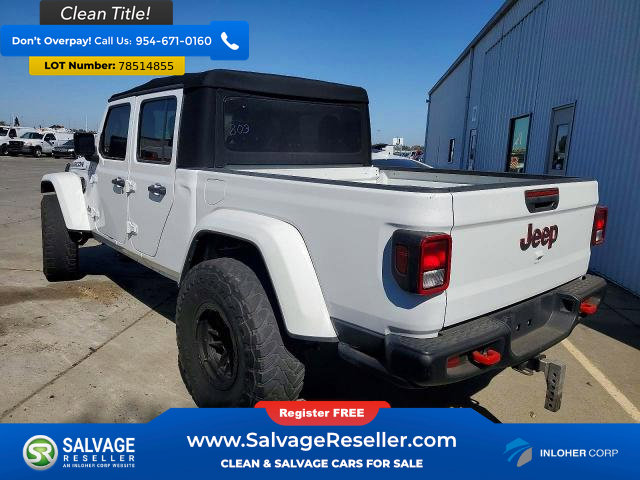 Used 2023 Jeep Gladiator Rubicon w/ Trailer Tow Package AWD/4WD image 3
