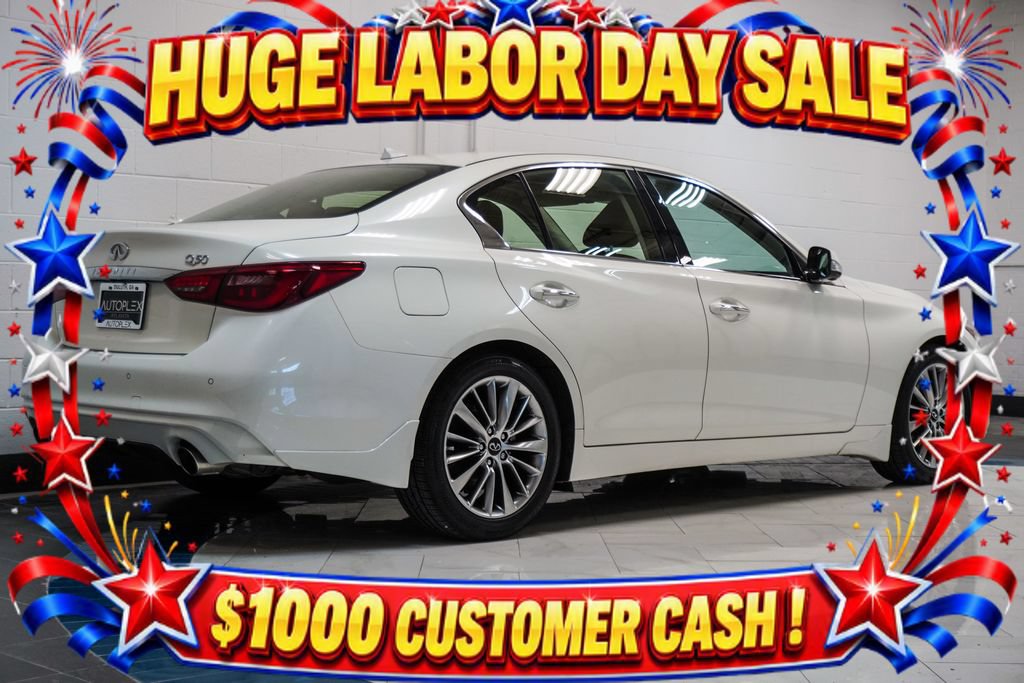 Used 2023 INFINITI Q50 Luxe w/ Cargo Package RWD image 33