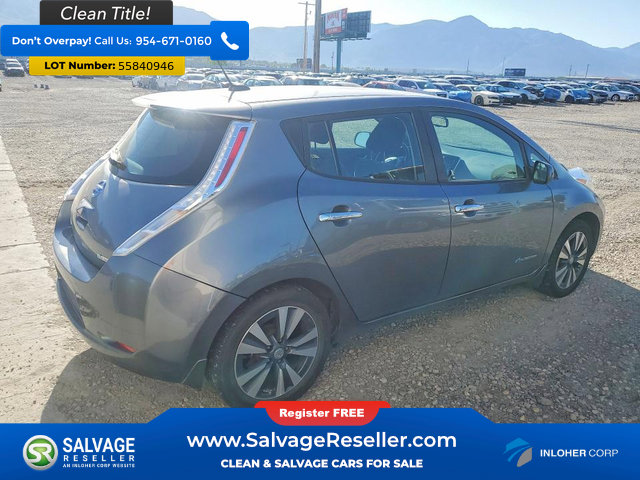 Used 2015 Nissan Leaf SV w/ LED & Quick Charge Package FWD image 4