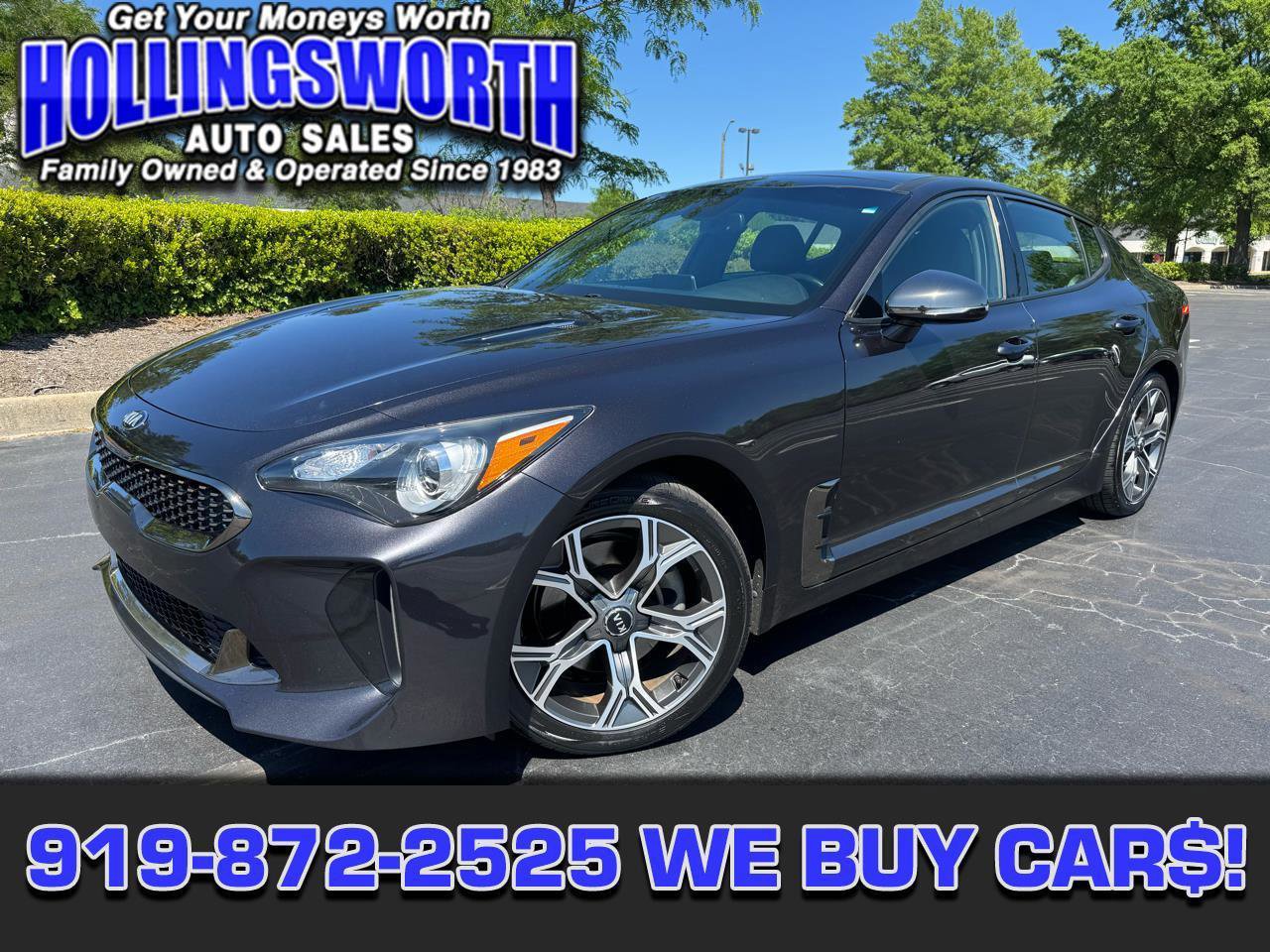 Used 2020 Kia Stinger GT-Line w/ Sun & Sound Package RWD image 1