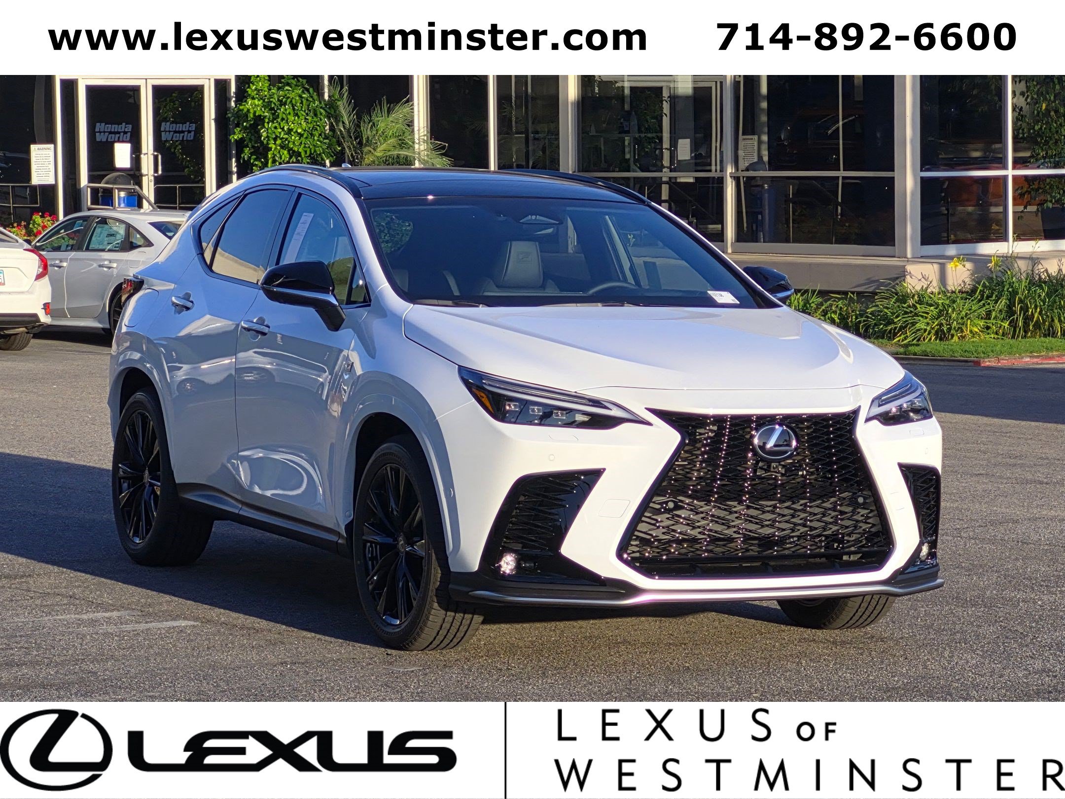 New 2026 Lexus NX 450h+ F Sport w/ Accessory Package (Z1) AWD/4WD image 3