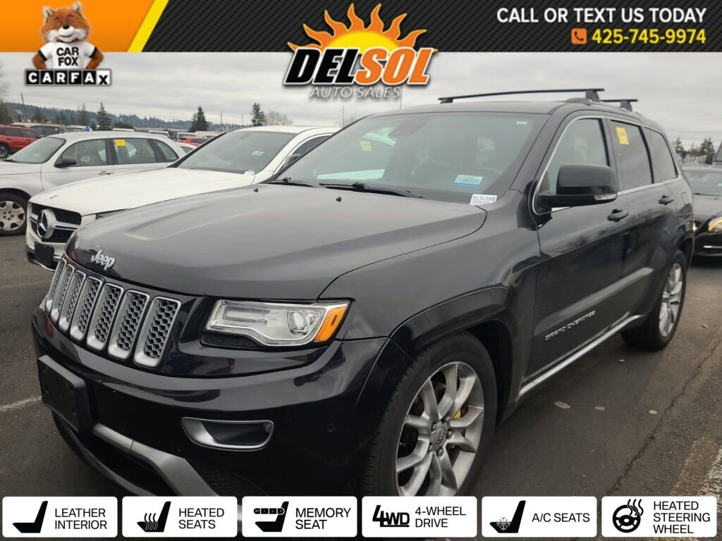 Used 2015 Jeep Grand Cherokee Summit w/ Platinum Series Group video 1