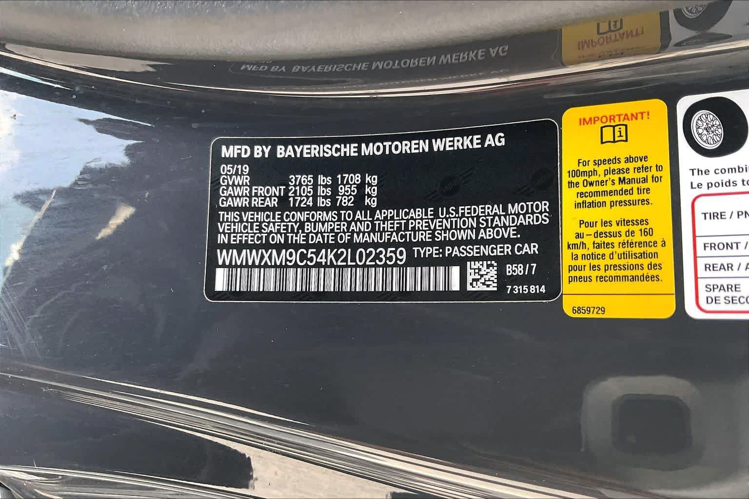 Used 2019 MINI Cooper John Cooper Works FWD image 35