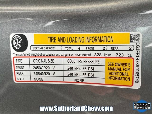 Certified 2024 Chevrolet Camaro LT w/ Technology Package image 41