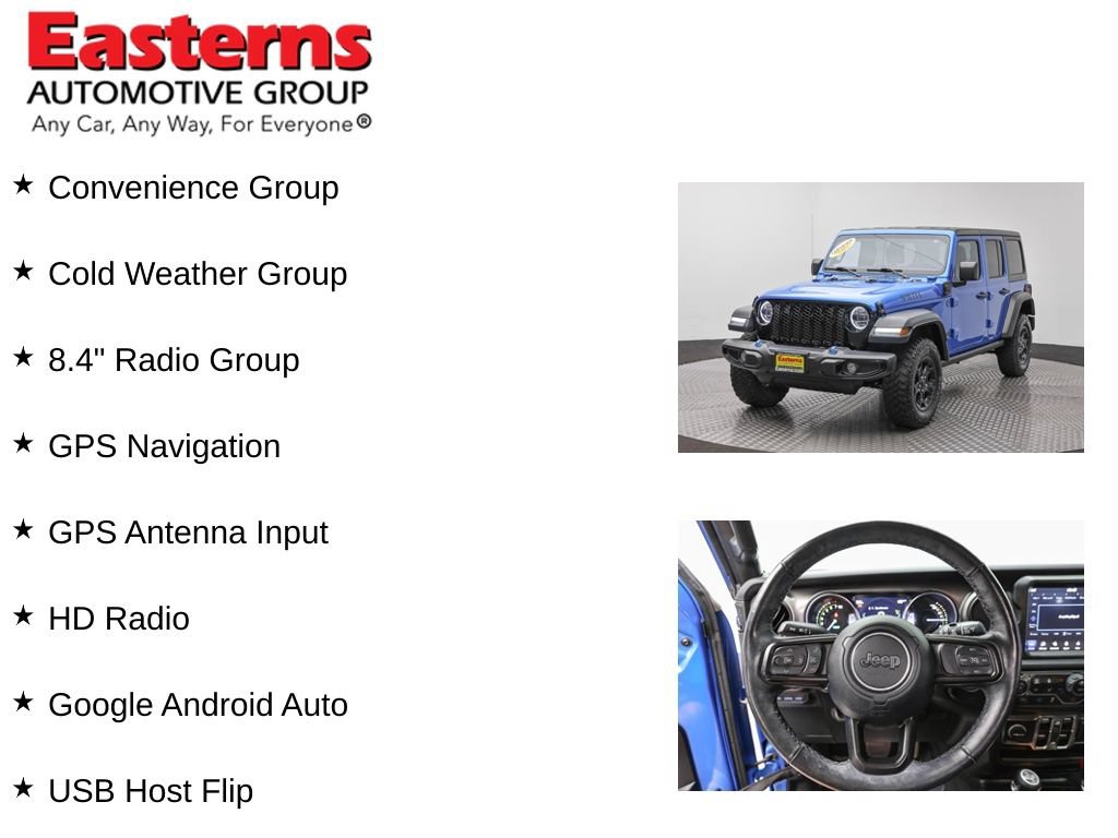 Used 2023 Jeep Wrangler Unlimited w/ Cold Weather Group AWD/4WD image 13