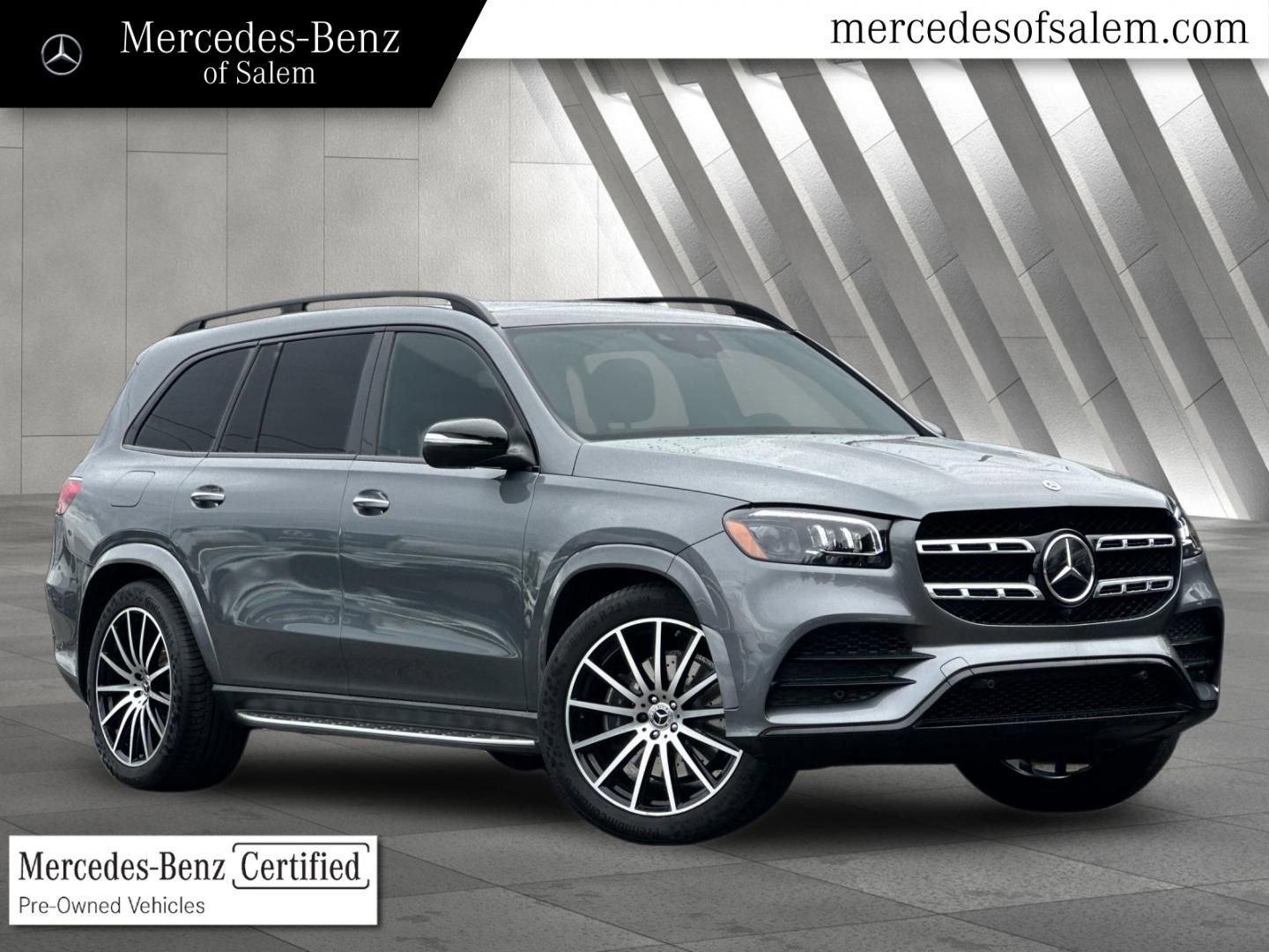 Certified 2022 Mercedes-Benz GLS 450 4MATIC w/ AMG Line Exterior image 1