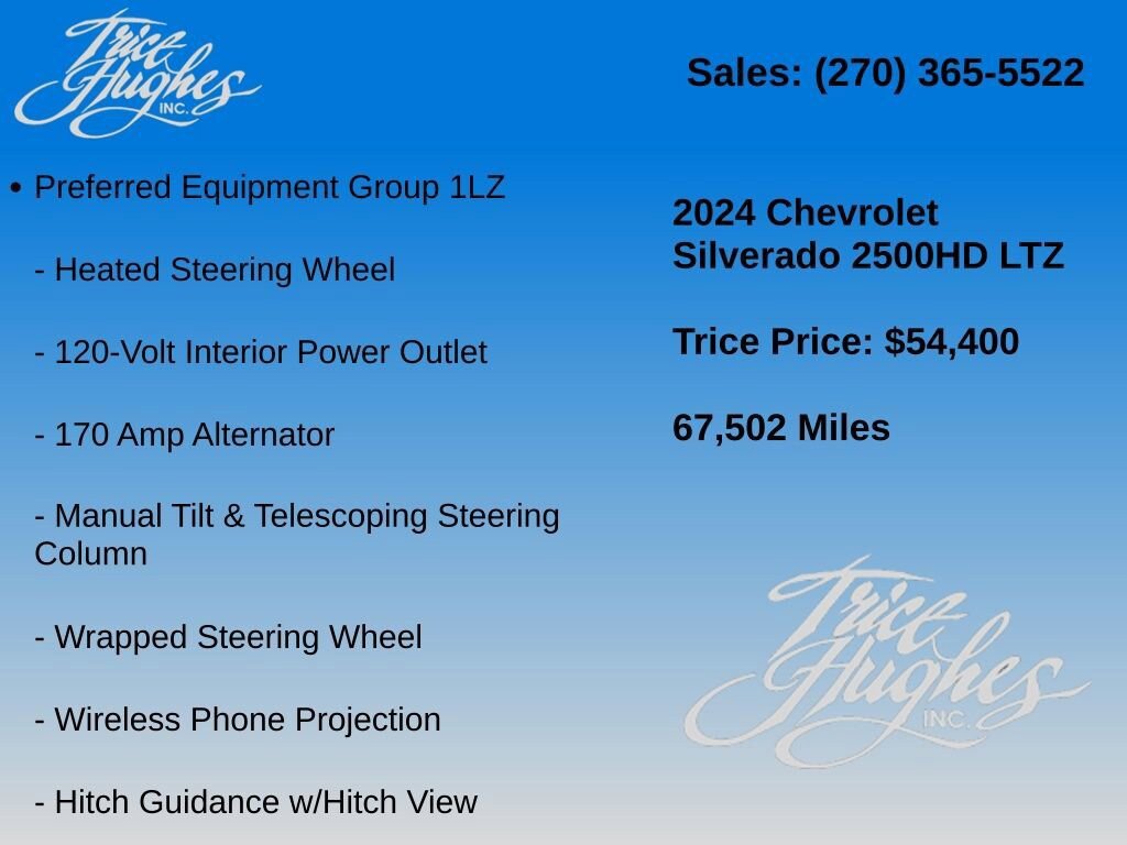 Used 2024 Chevrolet Silverado 2500 LTZ w/ LTZ Convenience Package AWD/4WD image 26