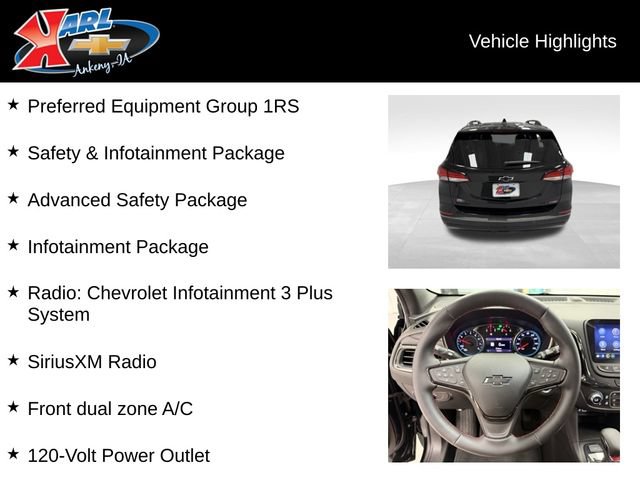 Certified 2023 Chevrolet Equinox RS AWD/4WD image 2