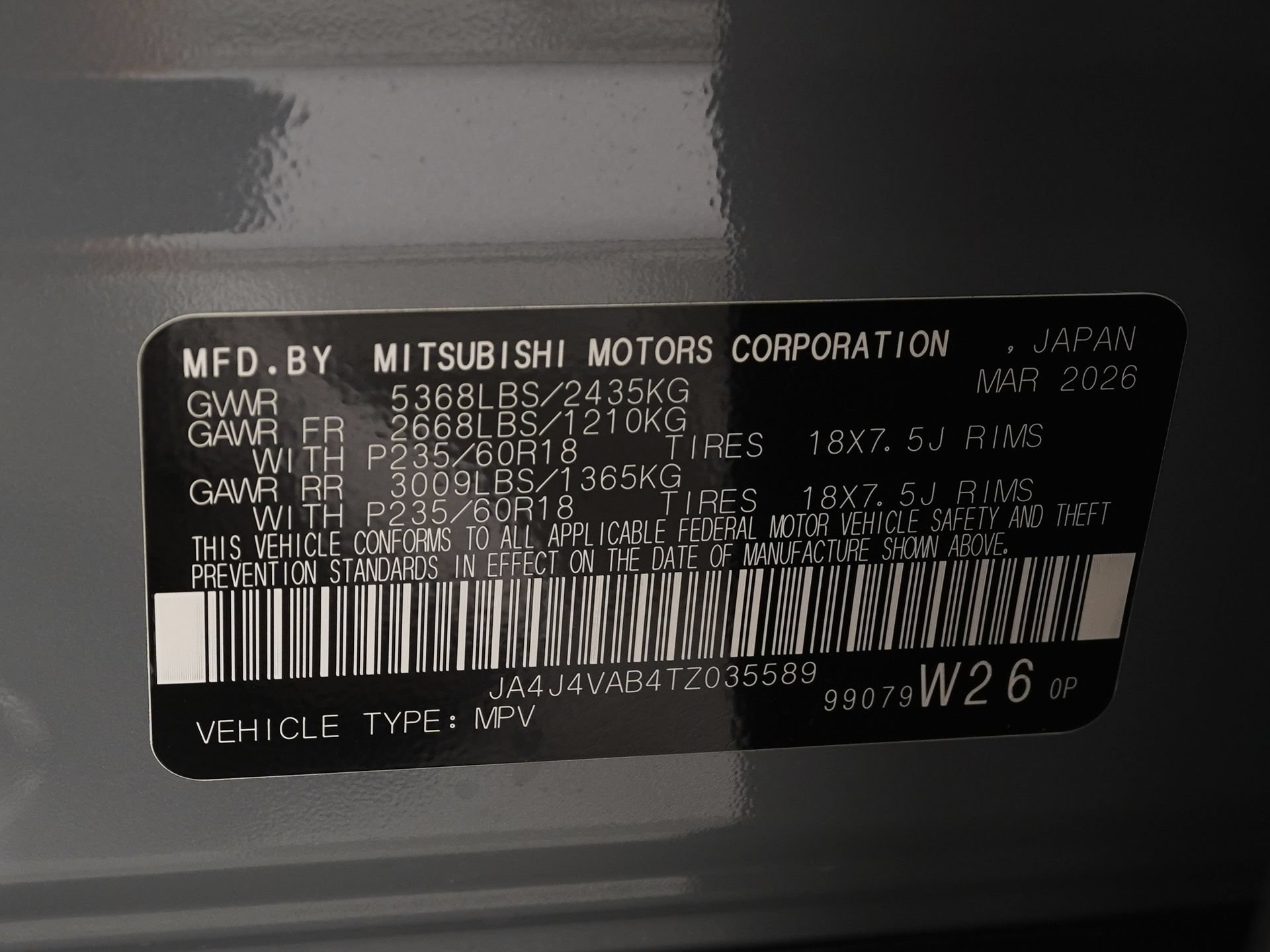 New 2026 Mitsubishi Outlander AWD image 23