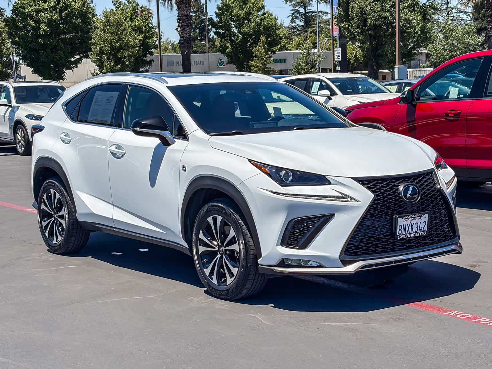 Used 2020 Lexus NX 300 F Sport w/ F Sport Premium Package AWD/4WD image 5