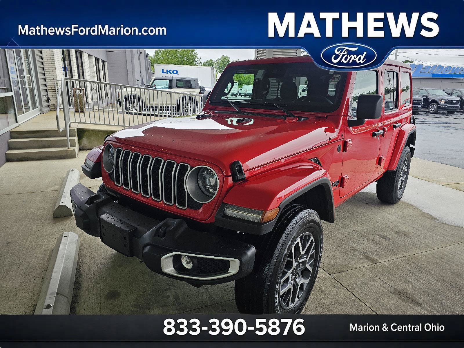 Used 2025 Jeep Wrangler Unlimited Sahara