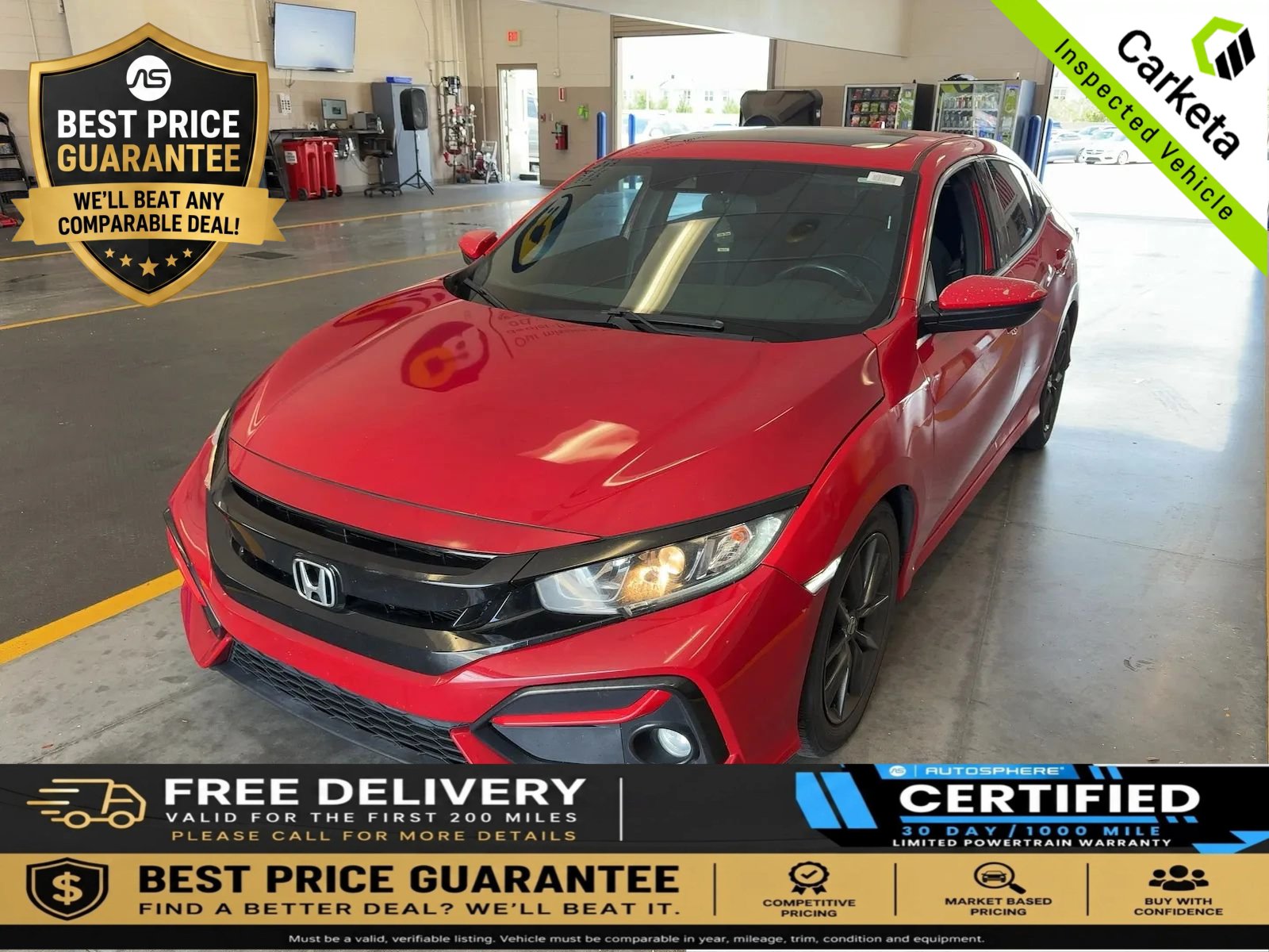 Used 2020 Honda Civic EX video 1