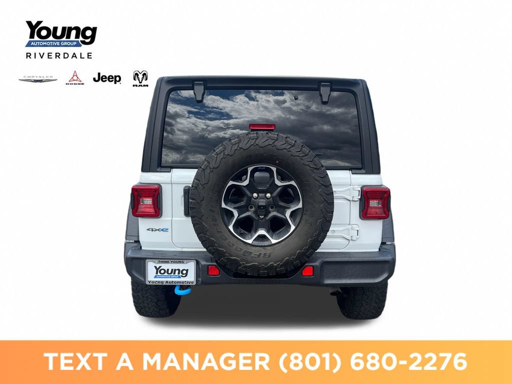 Used 2023 Jeep Wrangler Unlimited Rubicon 4xe AWD/4WD image 4