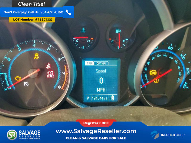 Used 2013 Chevrolet Cruze LS FWD image 12