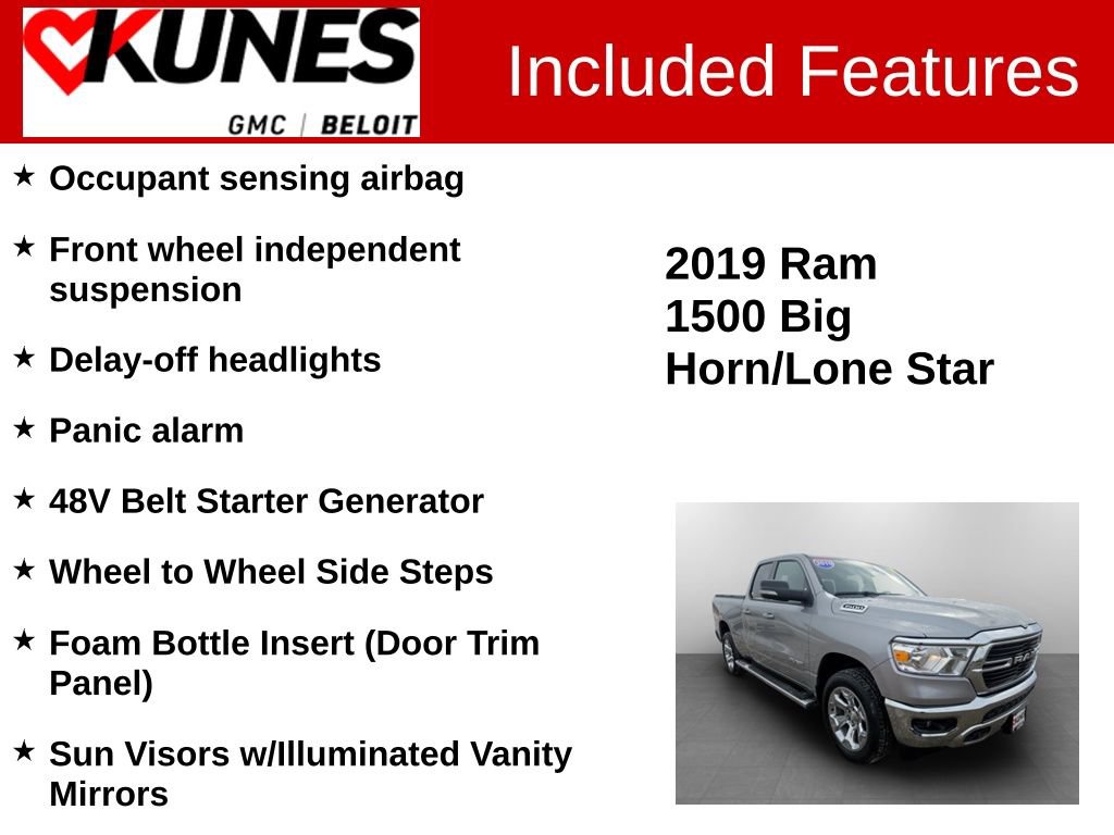 Used 2019 RAM 1500 Big Horn image 3