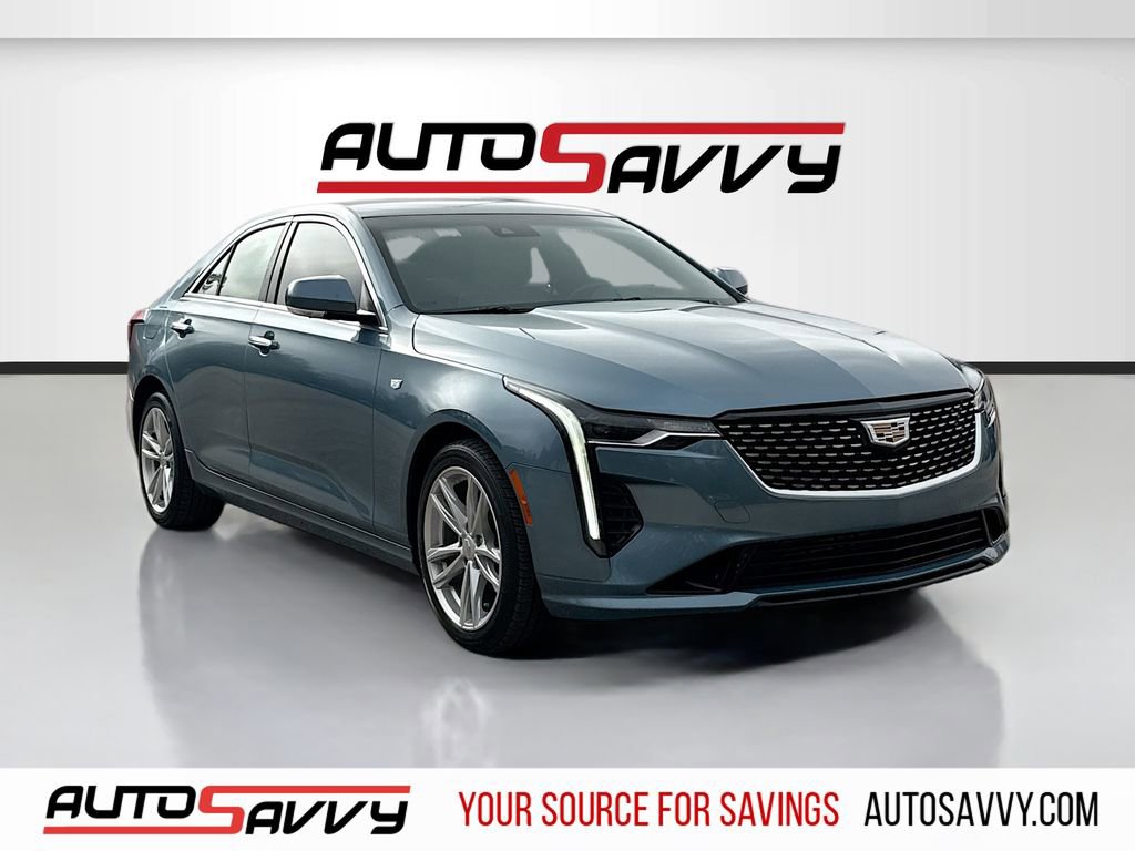 Used 2023 Cadillac CT4 Luxury w/ Cold Weather Package RWD image 1