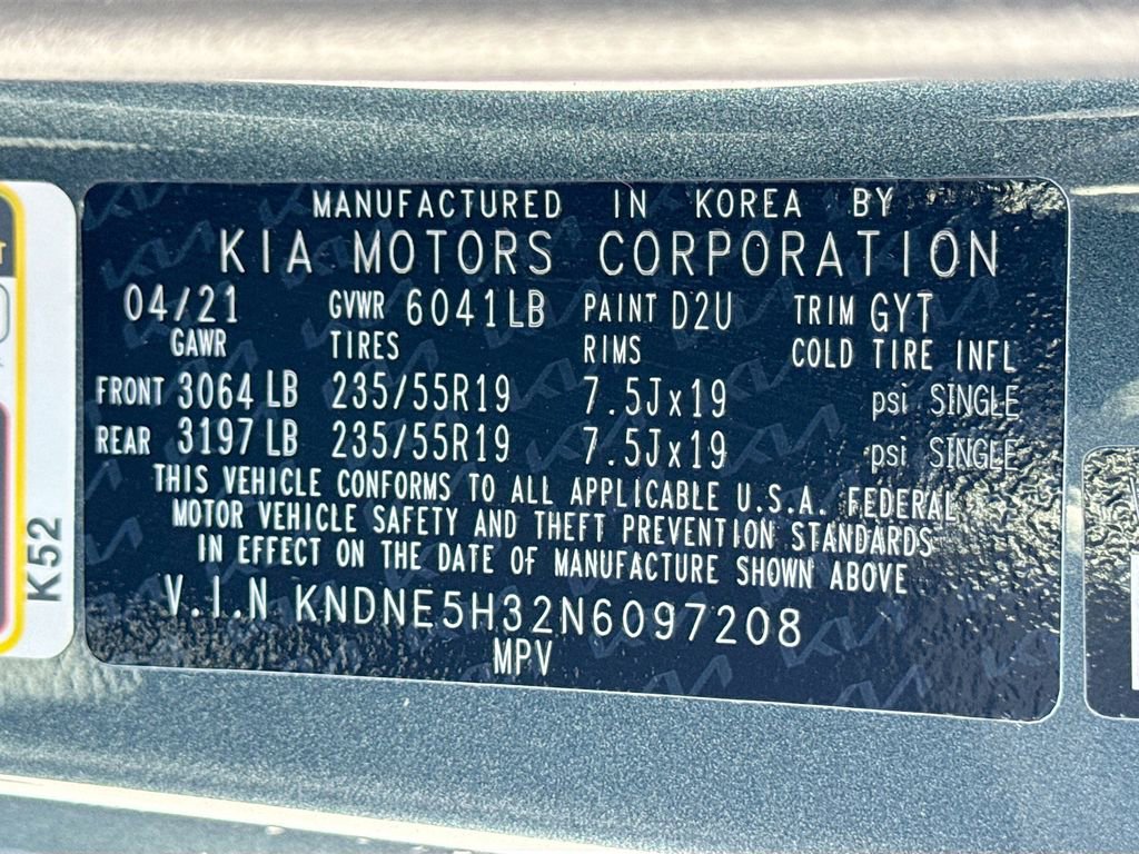 Used 2022 Kia Carnival SX image 34