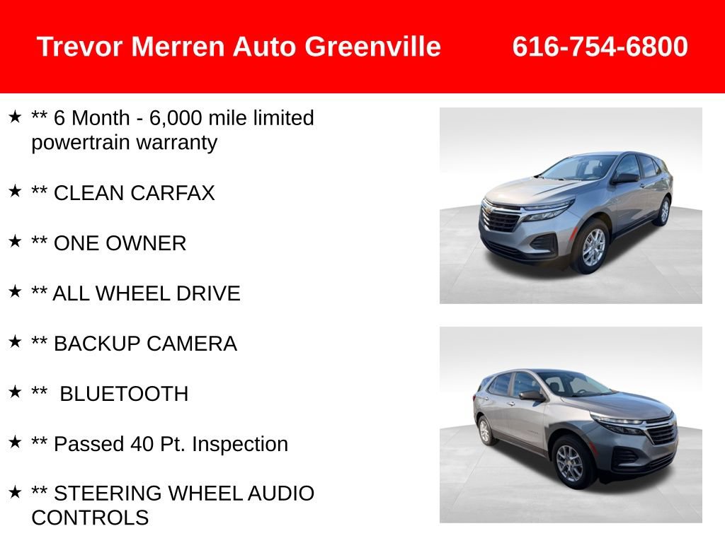 Used 2023 Chevrolet Equinox LS w/ LS Convenience Package AWD/4WD image 8